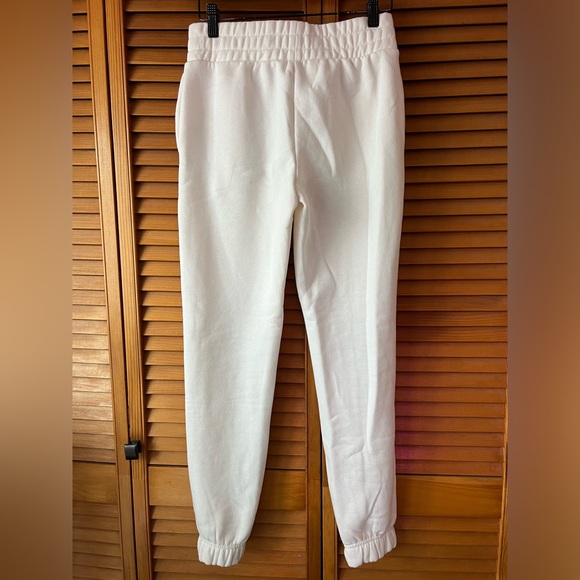 (Size XS) Ivory Sweatpants - Picture 2 of 3